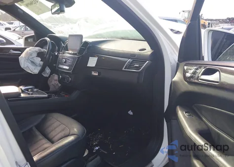 2017 Mercedes-Benz Gls 450 4Matic z USA, uszkodzony, nr VIN 4JGDF6EE1HA865200